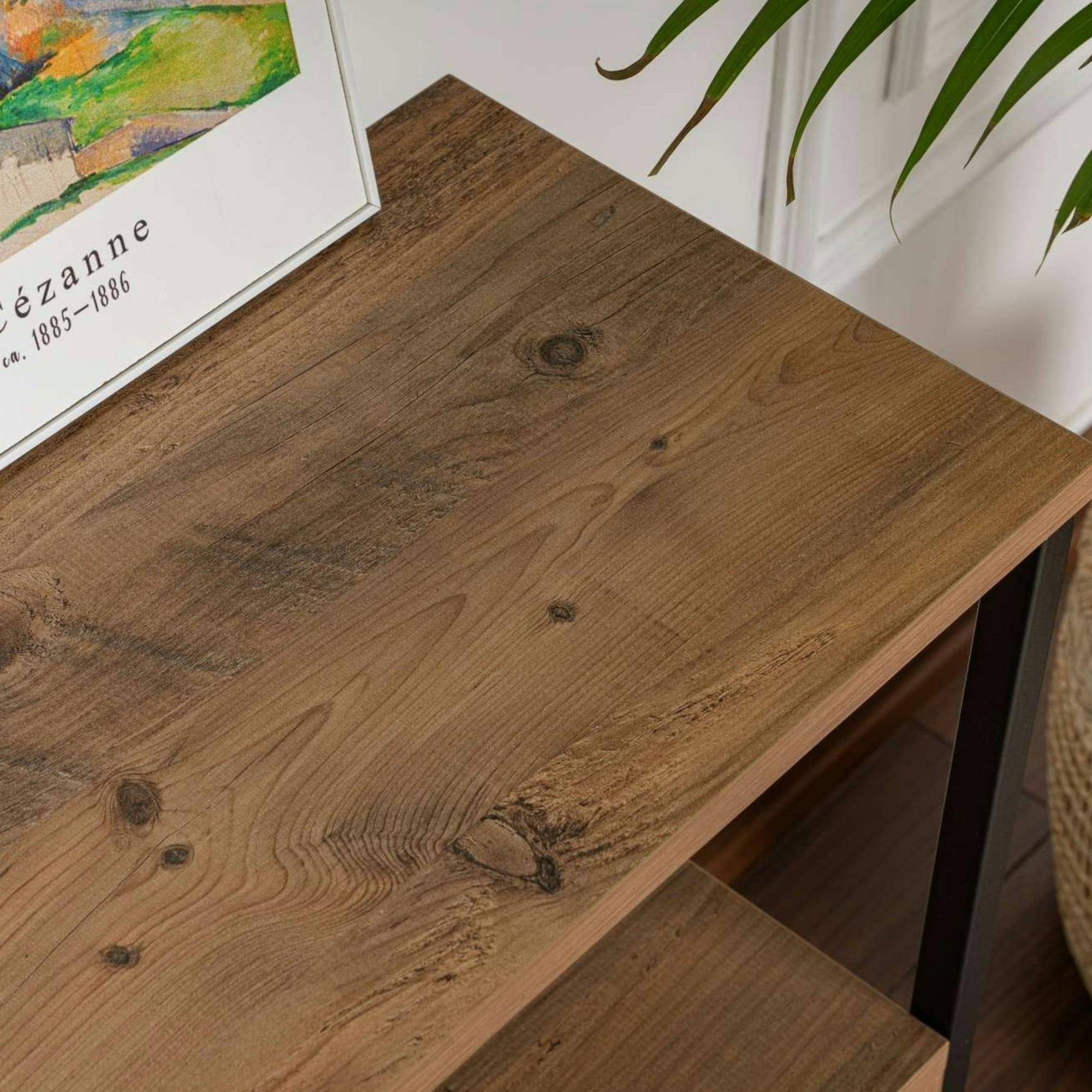 Console d'entrée avec rangement - 3 niches JENA - 5