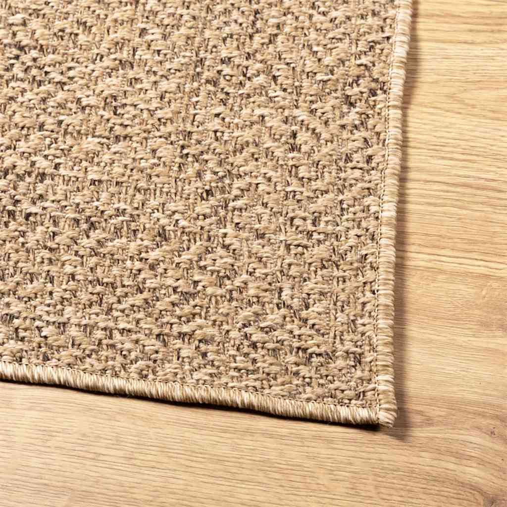 vidaXL Tapis 120x170 cm aspect jute intérieur et extérieur - 7