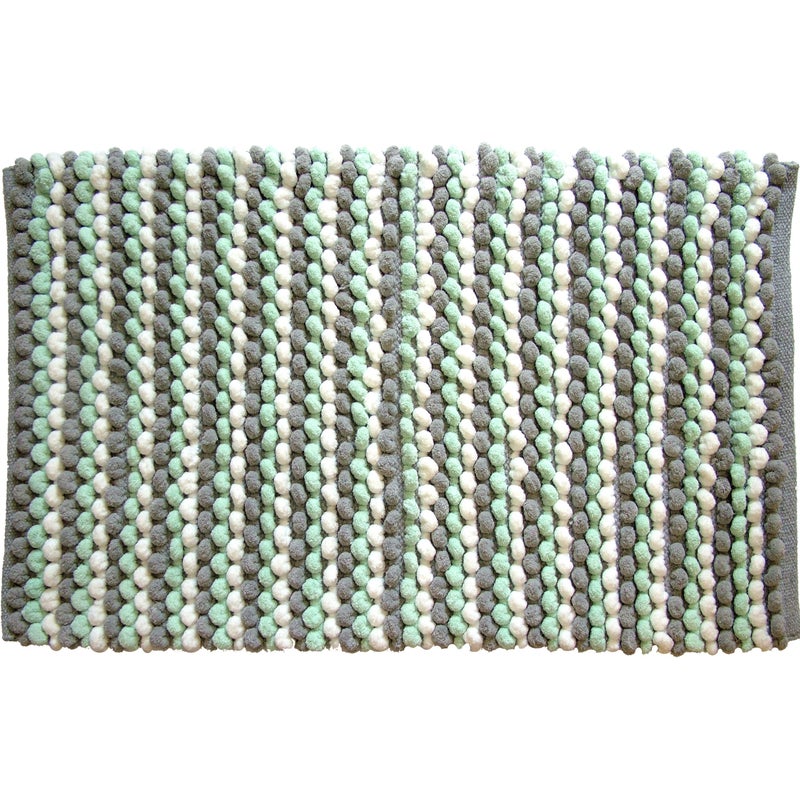 Dywanik łazienkowy "Mosaic", 50x80 cm, miętowy BA-DE