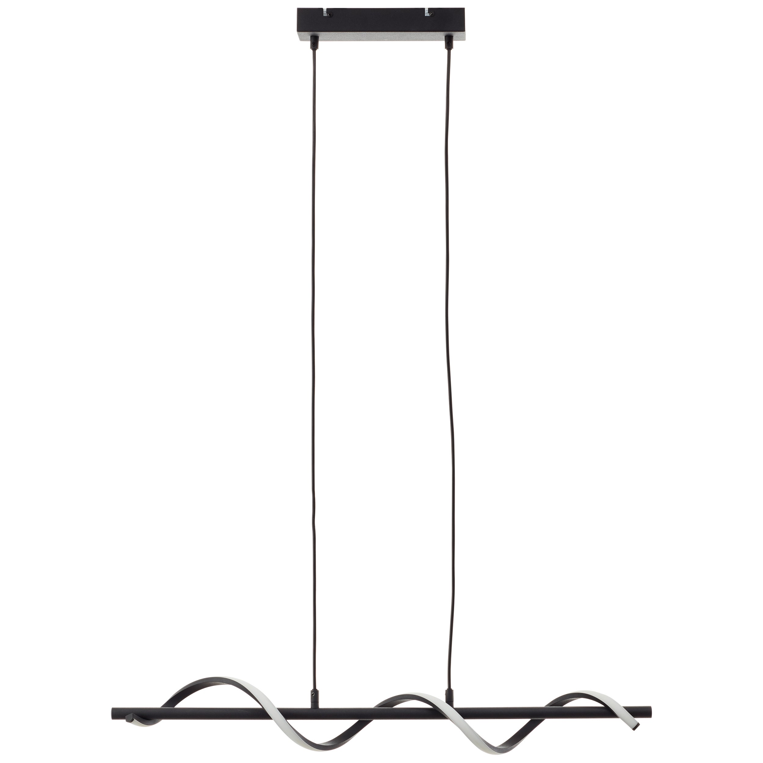 Lampa wisząca LED Brilliant Lamp Eunice, matowa czerń, zintegrowana dioda LED 22 W - 2