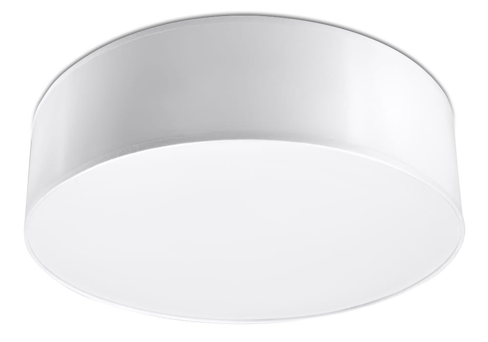 Plafon Arena okrągły biały 2xE27x20W wym: 12 x 35 cm IP20 tworzywo sztuczne Sollux Lighting
