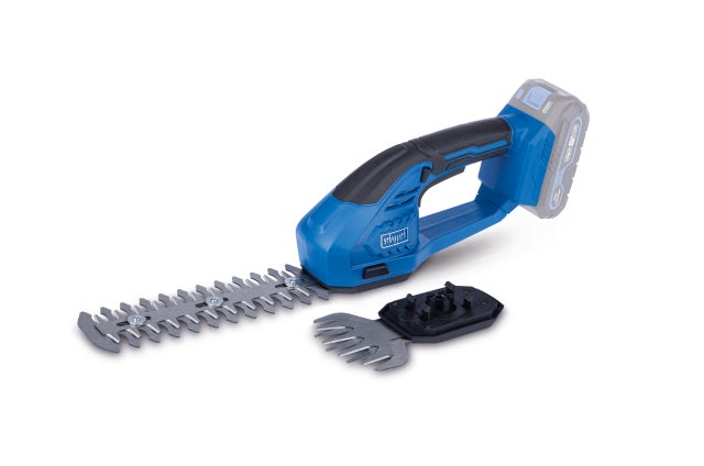 Scheppach Cisaille à gazon sans fil C-HTGS200-X – IXES 20V – Coupe-bordure – 2 lames de coupe 90 & 200 mm – sans batterie sans chargeur