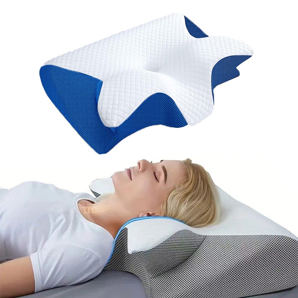 Federsamt Cuscino Laterale 65x44 Cm Cuscino Memory Foam Ortopedico Per Dormire Laterale - Rinfrescante, Supporto Cervicale Cuscino Rinfrescante Per Notte