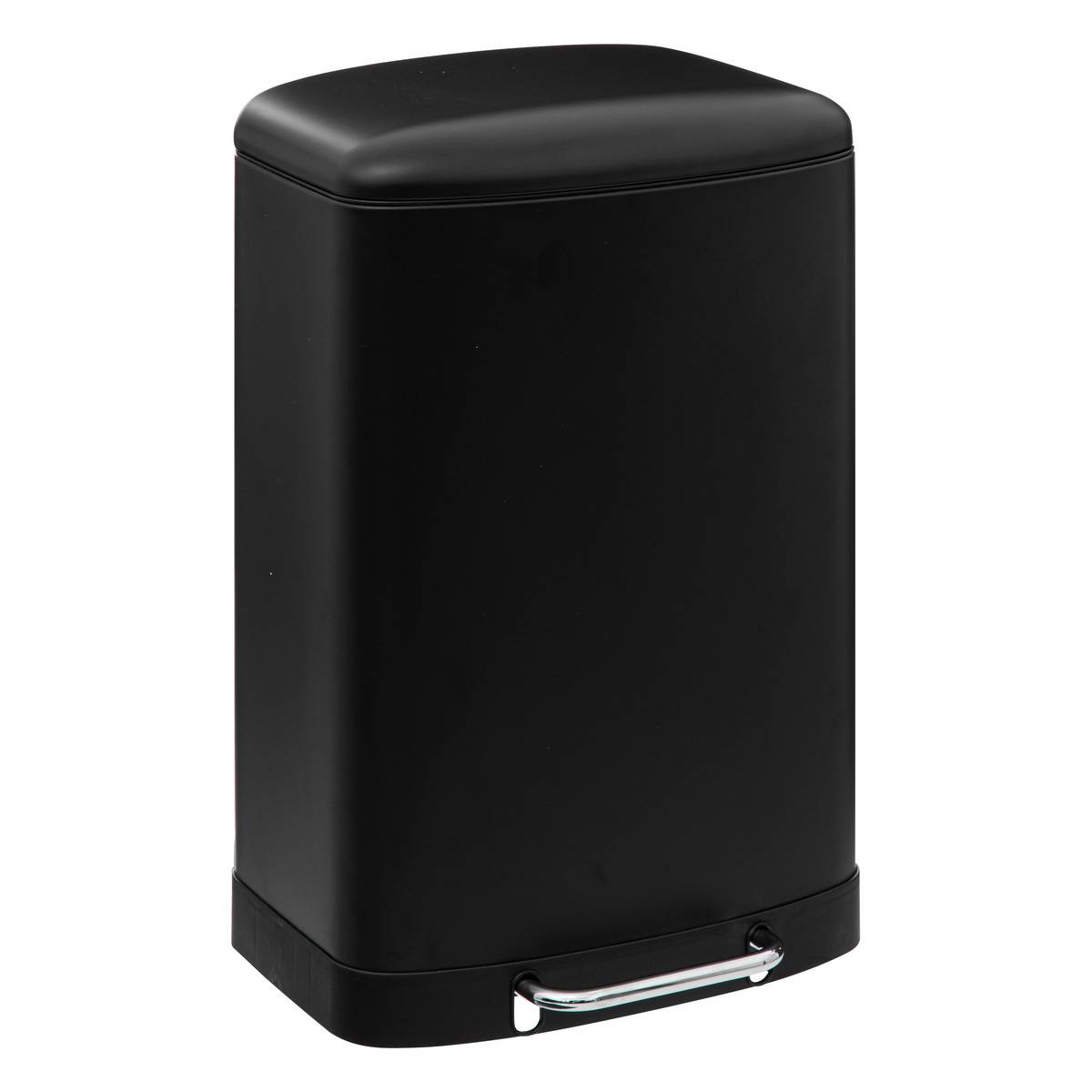 5Five Simply Smart 5Five, Cestino A Pedale Ariane In Metallo 50L Nero , Leroy Merlin