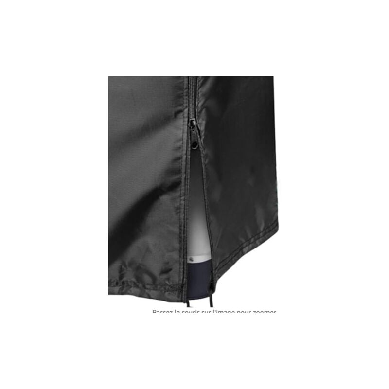 Bâche de Protection Pompe Piscine 84x61x86cm – Housse Anti-UV Filtre à Sable, Cache Pompe Hors Sol, Jardin Extérieur - 5