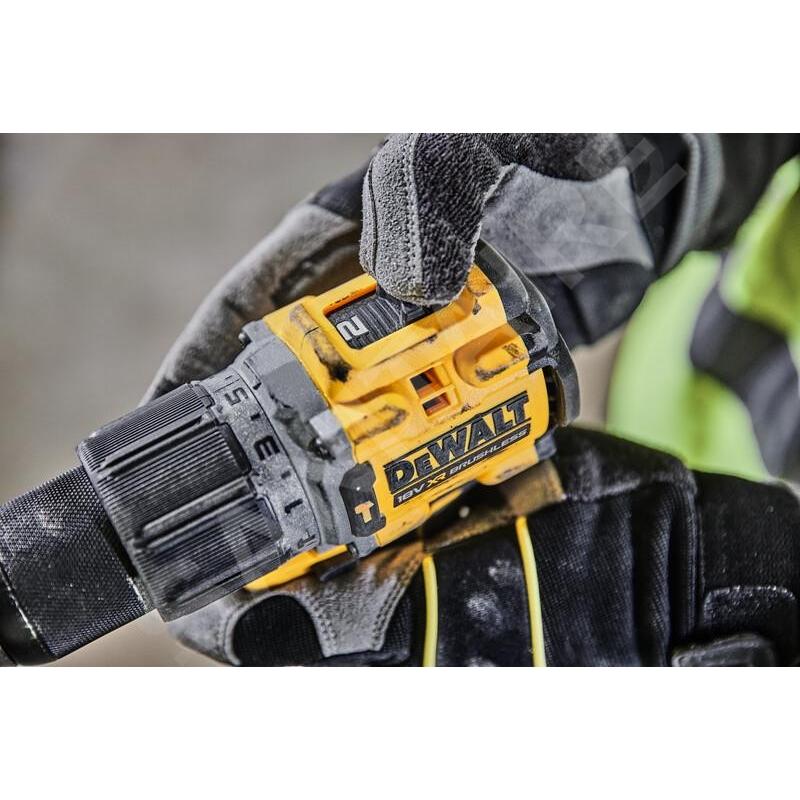 Perceuse à percussion 18V (2x5,0 Ah) POWERSTACK en coffret - DEWALT DCD805H2T-QW - 5
