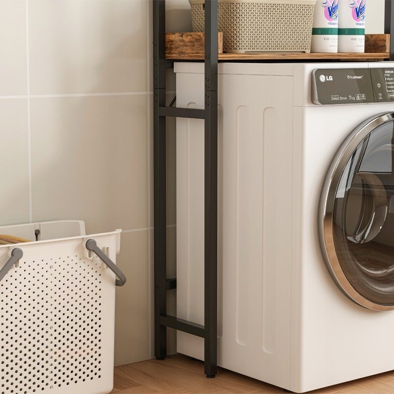 Regał łazienkowy nad pralkę toaletę 165 cm - 5