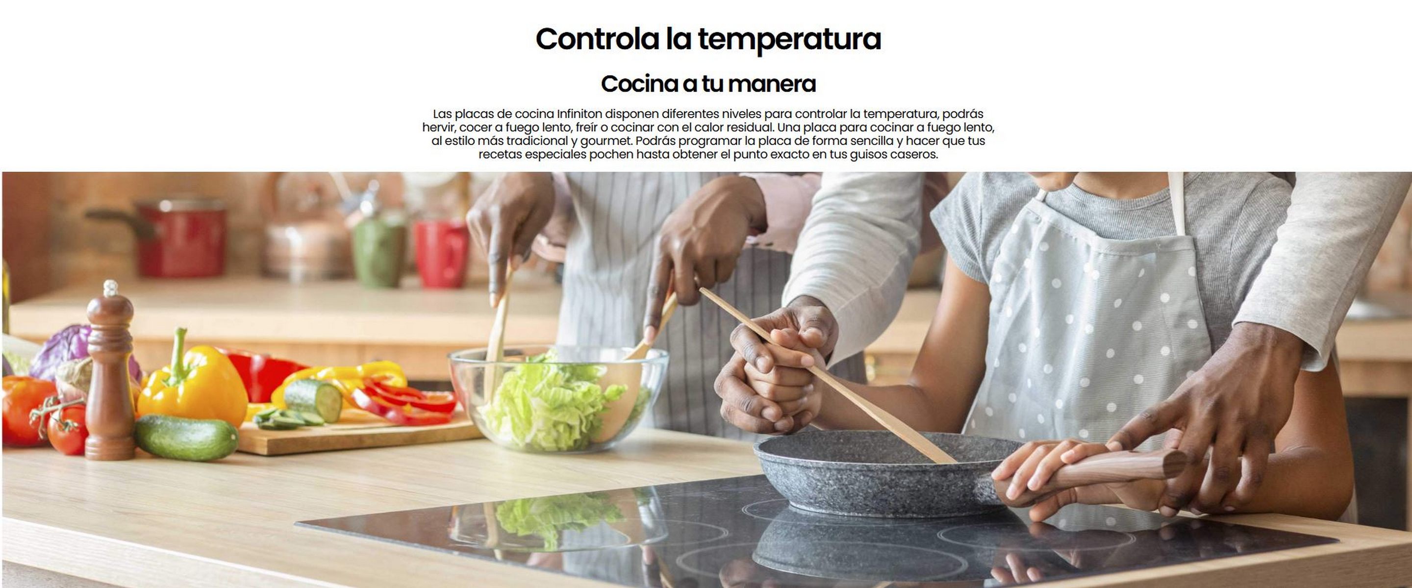 Encimera Vitroceramica Infiniton VITRO-A3F - 9 niveles, 3 zonas,Control táctil, 60cm - 5