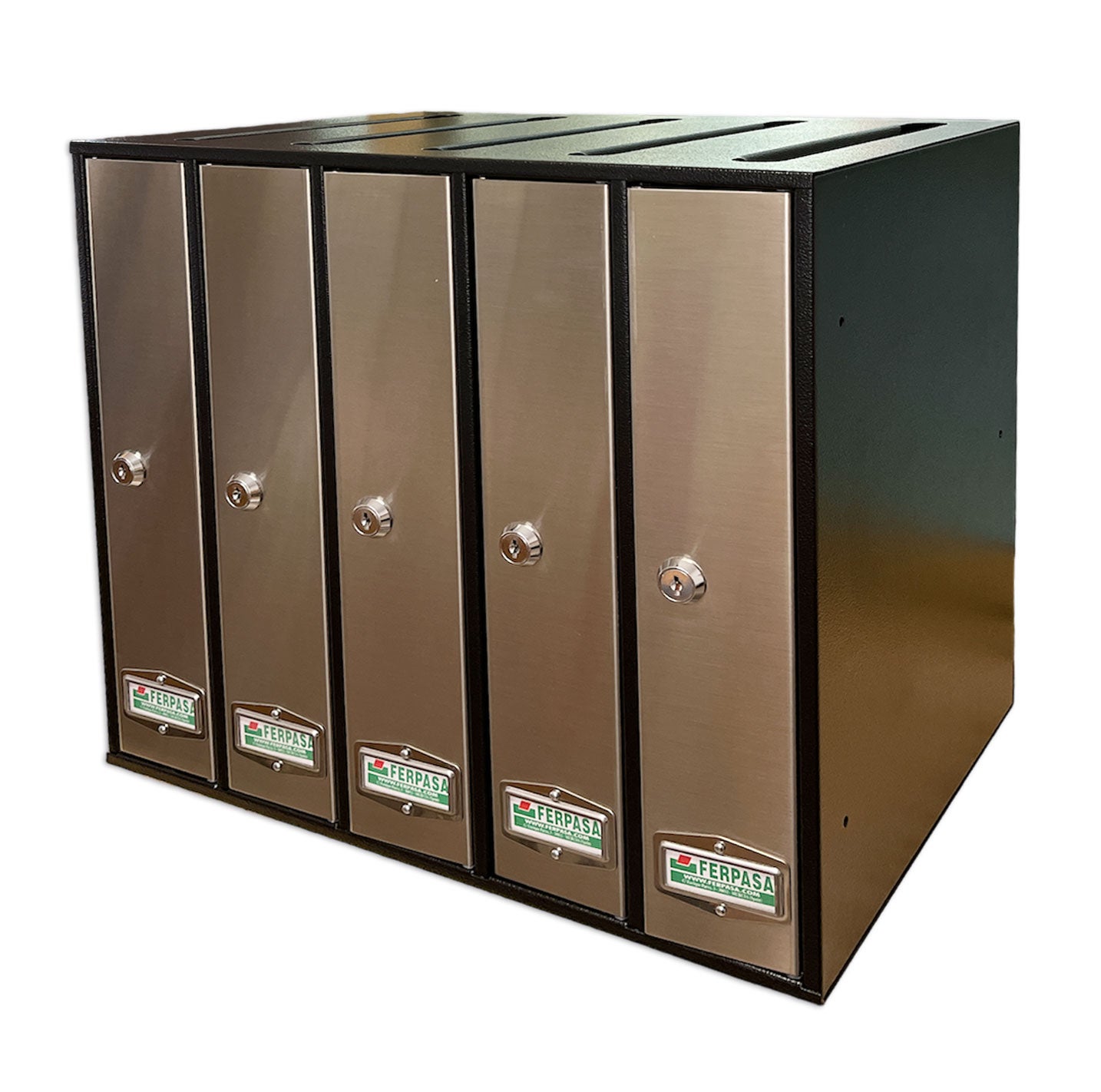 Buzon TOP Acero Puerta Inox Modulo Leroy Merlin