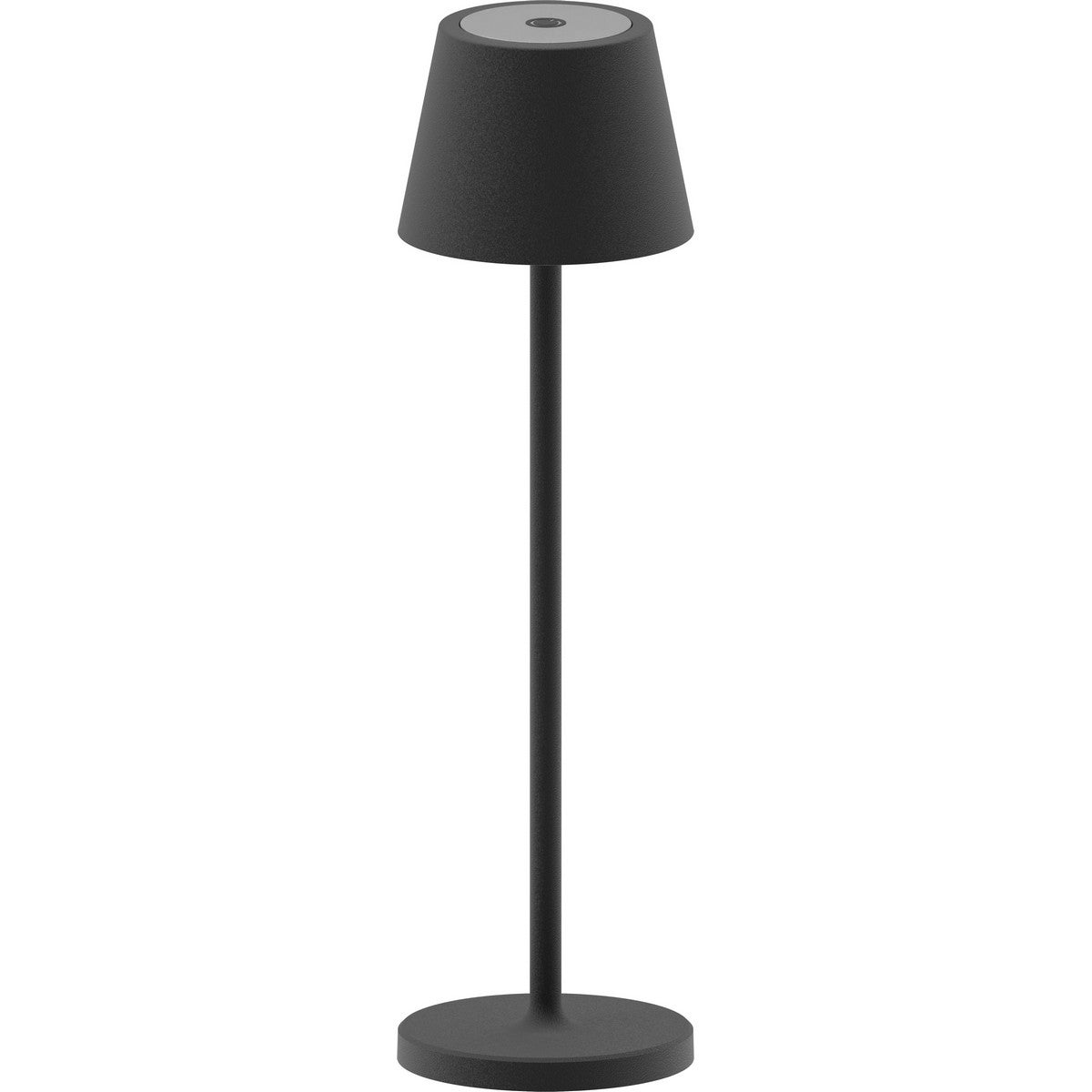 Akumulatorowa Lampa Stołowa Gaja, Metal, Czarny, Majestic