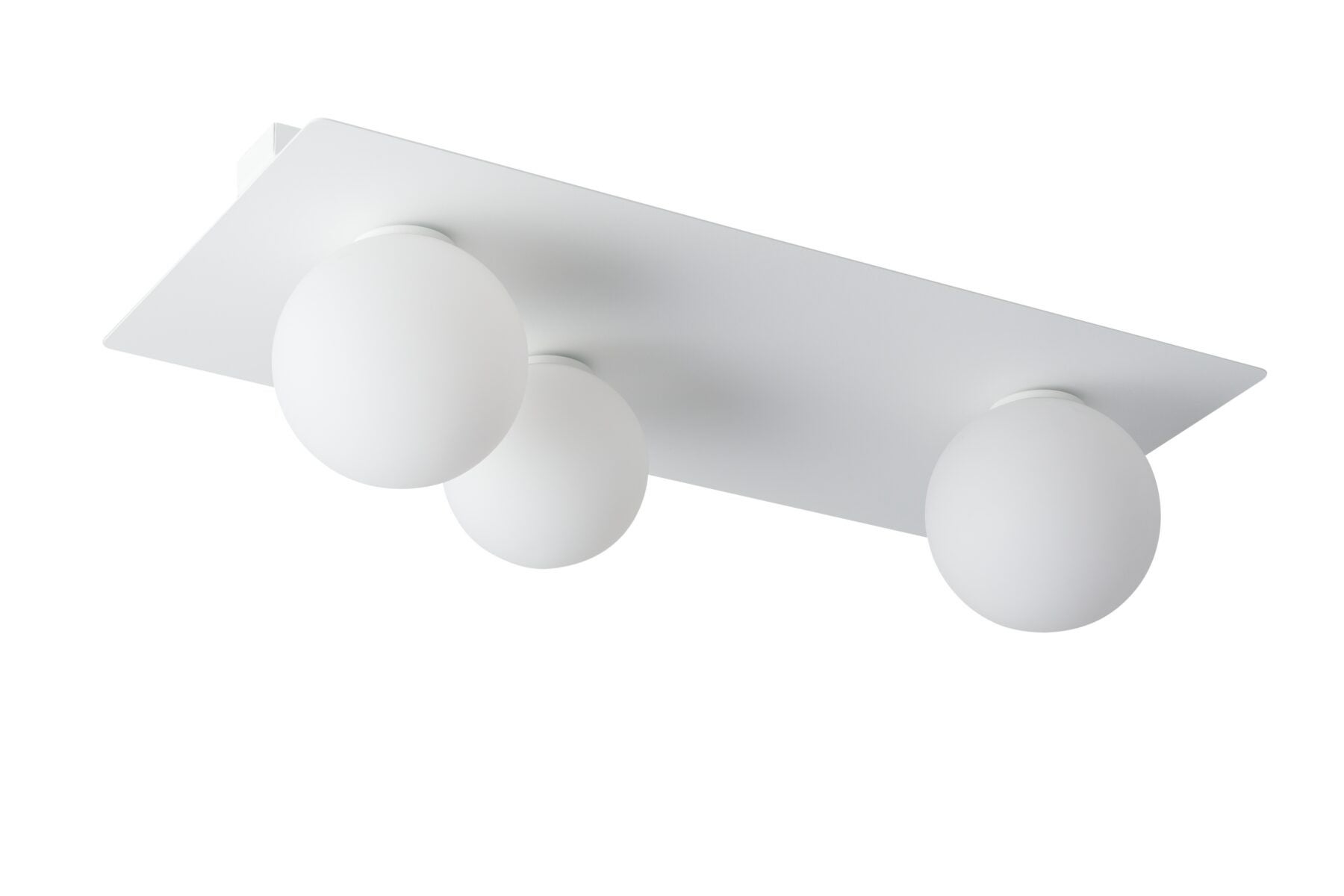 Lampa sufitowa wisząca Argon biała 3xG9x12W dekoracyjna wym: 19 x 62 x 30 cm metal SIGMA