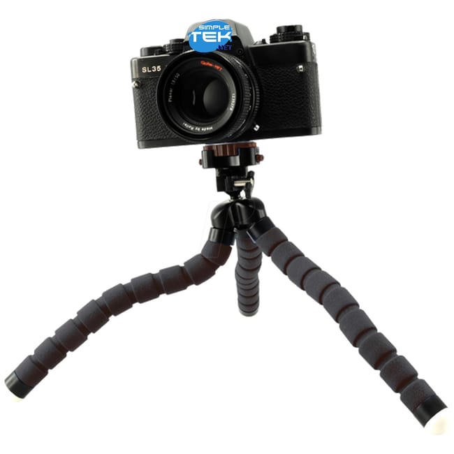 Rollei Compact Traveler Mini-M1, Mini Treppiede Fotocamera In Alluminio 49cm Cav - Foto 9