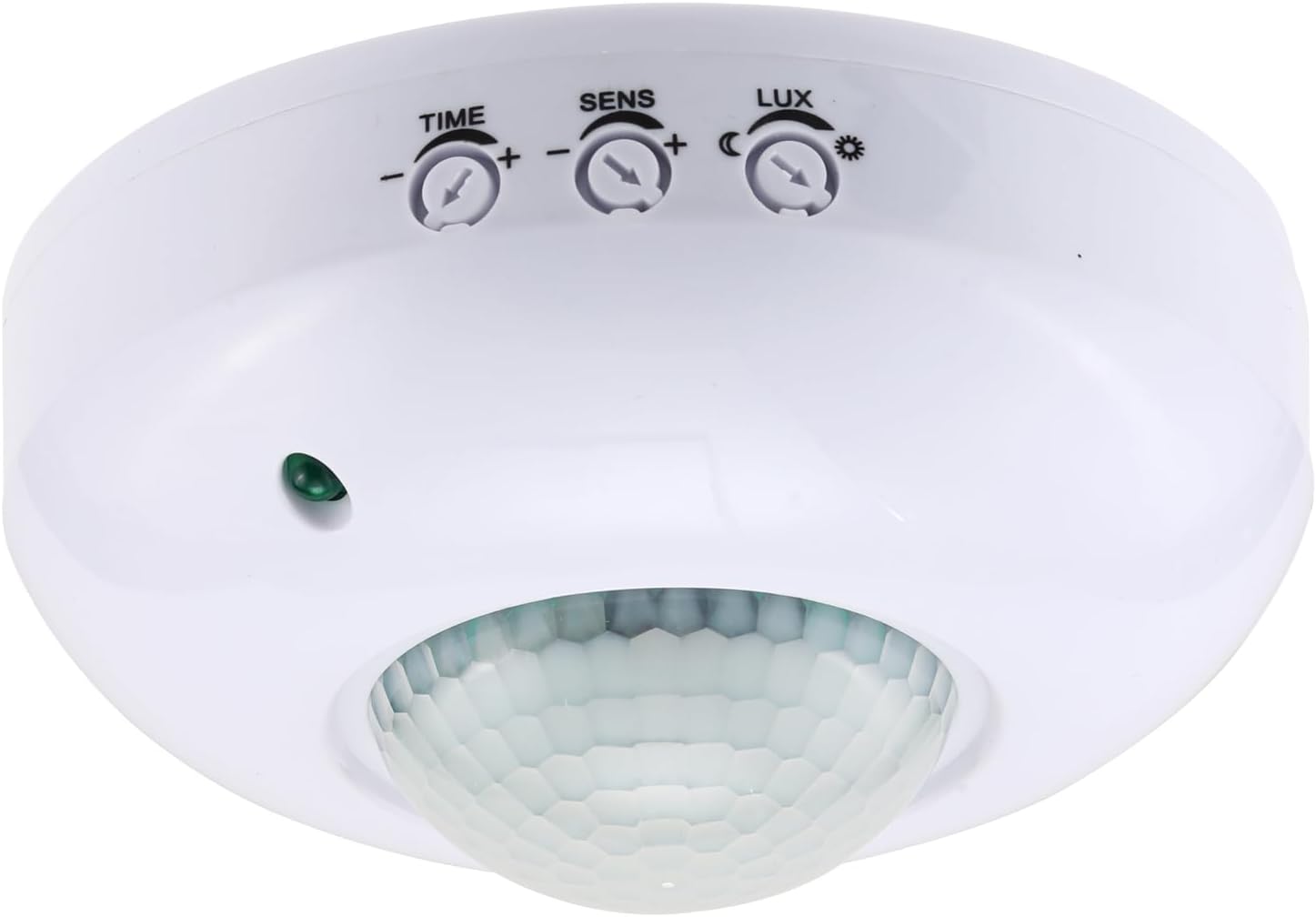 Czujnik ruchu PIR sufitowy – Automatyczny włącznik 220V, 360°, Zasięg 6m, Wysoka czułość