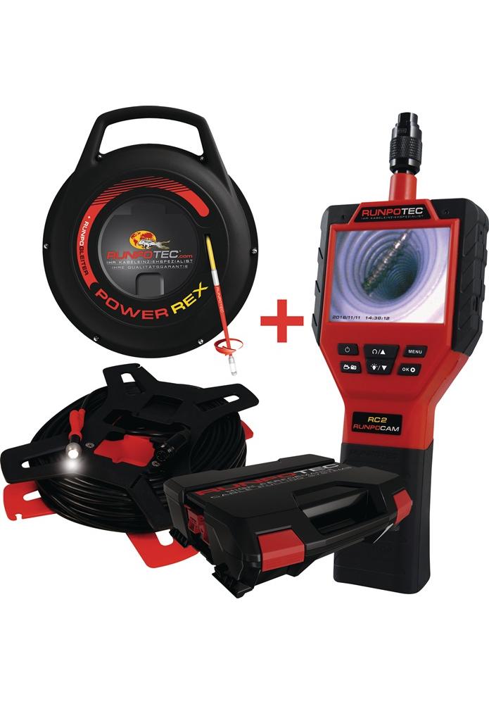 Runpotec Caméra multifonctions RUNPOCAM RC2 longueur du câble 30 m ...