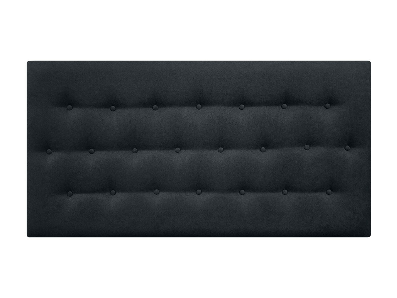 DecorQUALITY Cabecero de cama 150 PARIS Cabezal tapizado tejido antimanchas Negro 150x70 cm - 3
