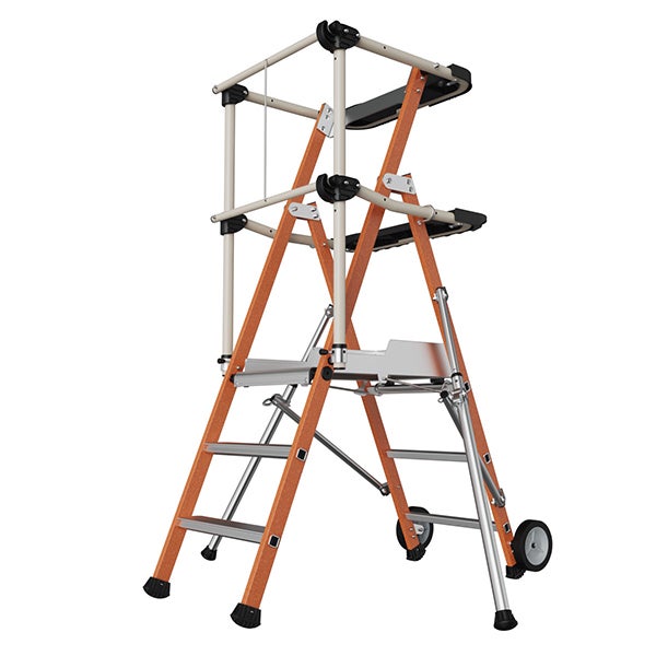 Echelle PIRL Isolante en fibre de verre - Hauteur de travail maximale 2.70m - 2272853