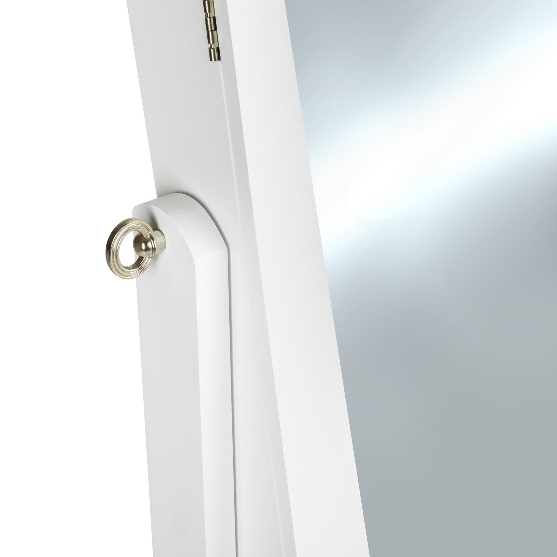 TECTAKE espejo joyero con espejo de cuerpo completo - 6