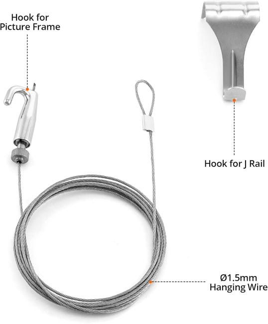 Rail d'accrochage Hung-H PVC 90 mm - Piscine Industrie Rail d'accrochage Hung-H PVC 90 mm - Piscine Industrie