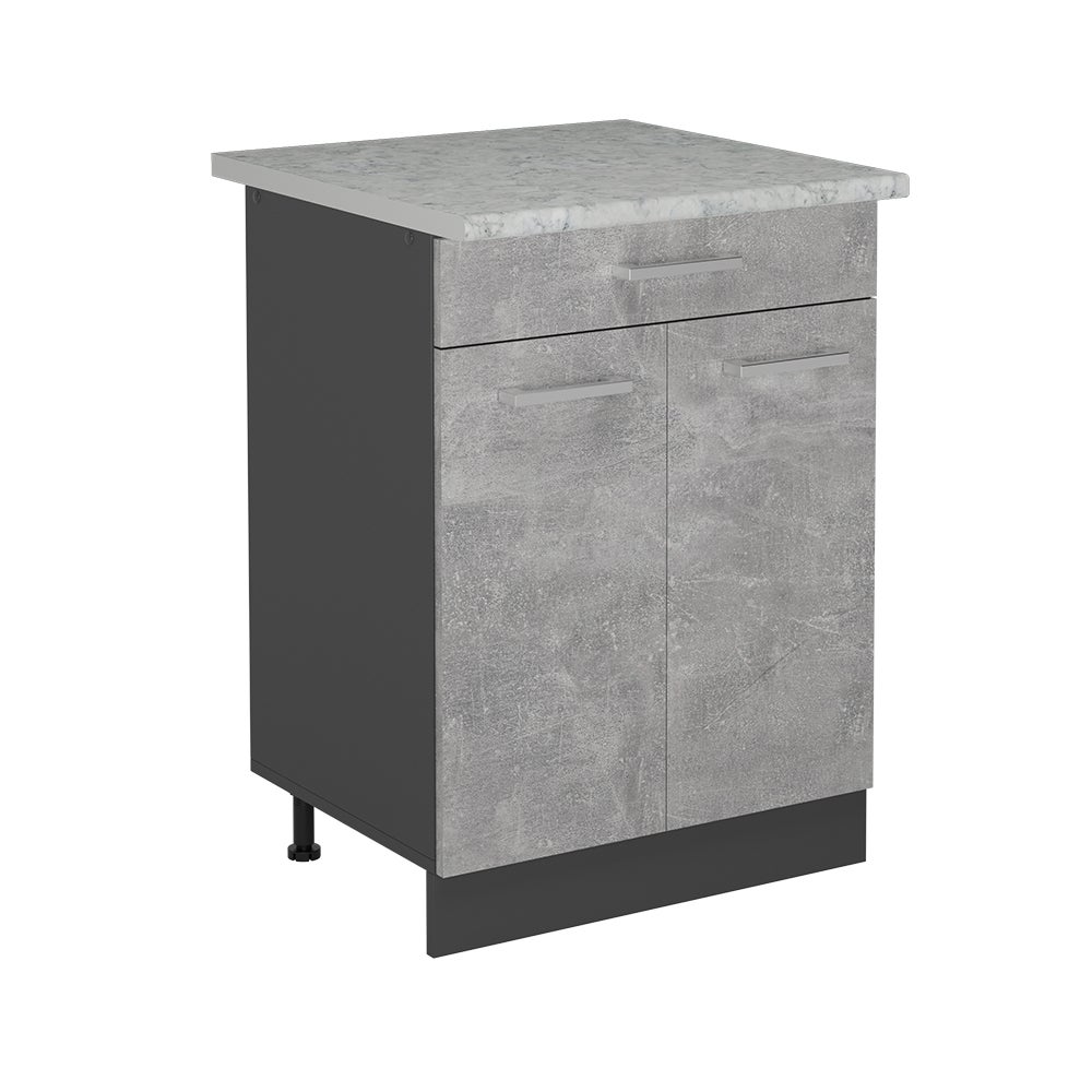 Vicco Szafka dolna do kuchni R-Line, Beton, 60 cm BR Marmur