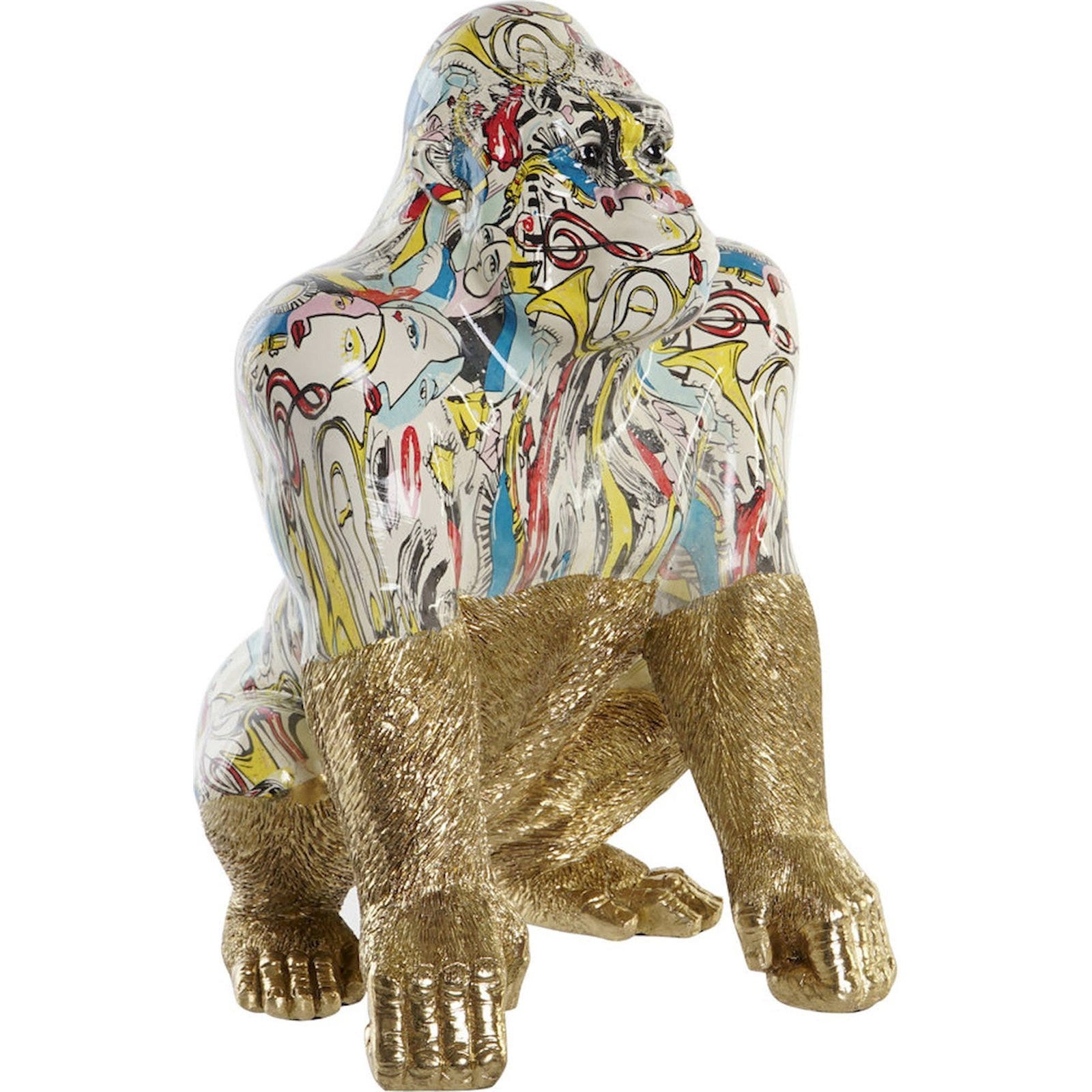 Statue panthère en résine dorée 80 cm | Prince Décoration Statue panthère en résine dorée 80 cm | Prince Décoration