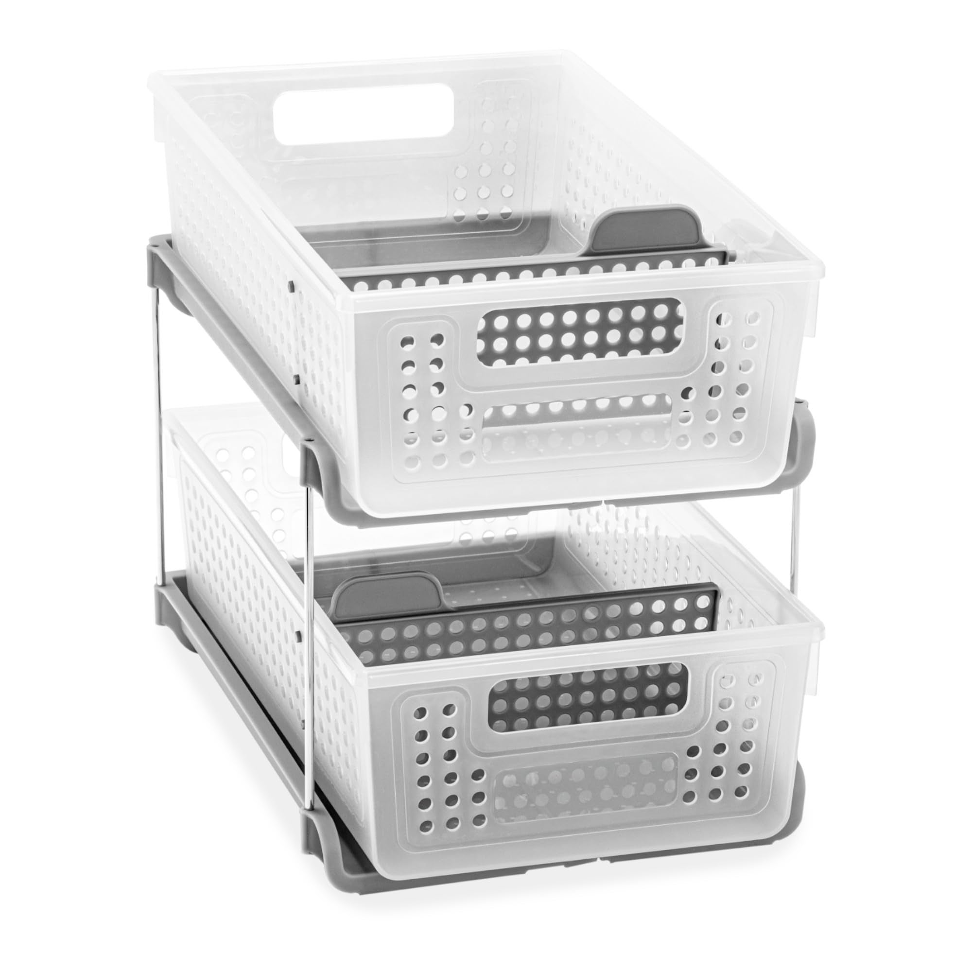 Caddy De Nettoyage Plastique Portable - Organisateur Multifonction Pour Produits Et Outils Ménagers
