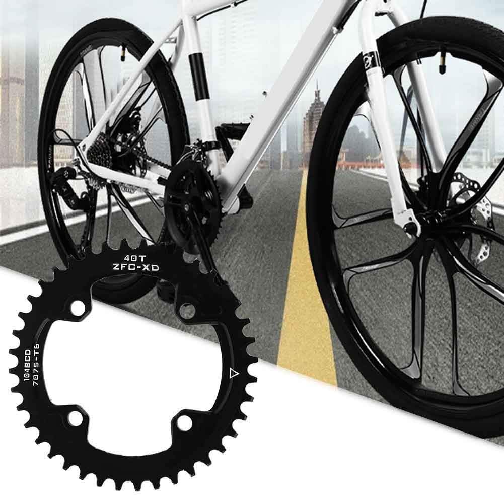 Plateau De Vélo 104 Mm BCD – 40T Ou 42T, Mono Plateau Large/étroit, Alliage Alu Léger CNC, Compatible Pédaliers AM/XC