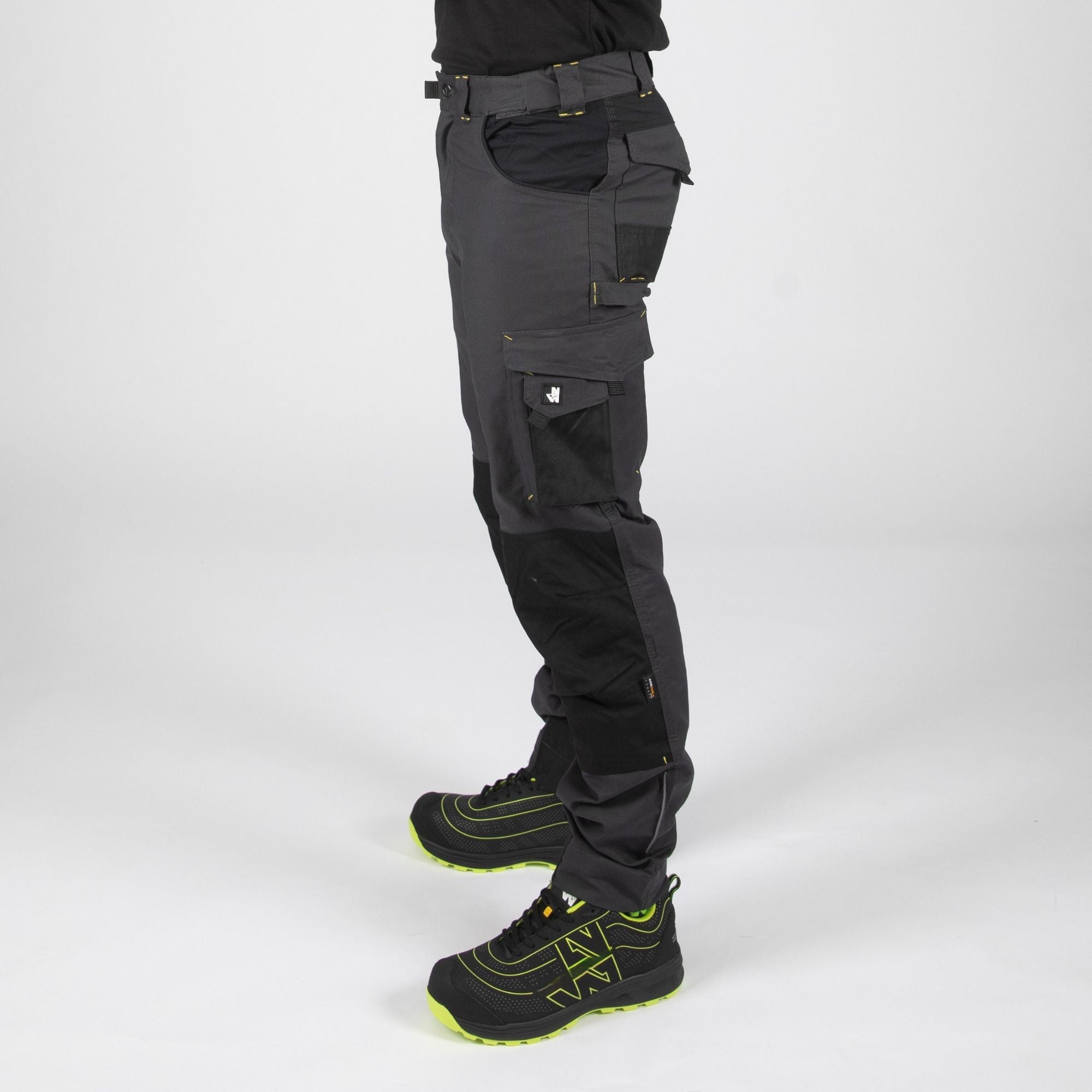 ADAM - PANTALON DE TRAVAIL - 1204 Gris , Noir 52 - 5