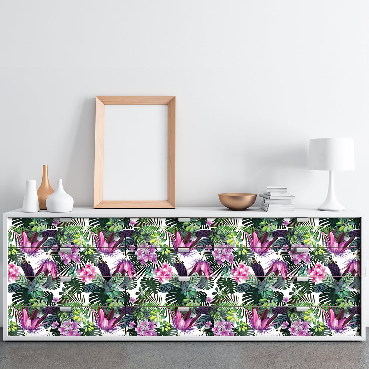 Adesivo mobili tropicale samana - Sticker adesivo - adesivi murali - 40x60cm - 4