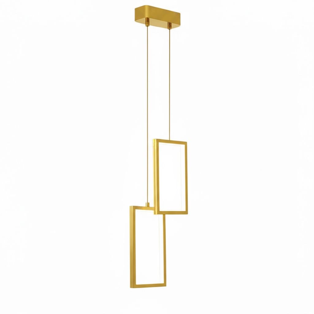 Lampa Sufitowa Wisząca Toolight Lhj086-2Cp Złoty Led