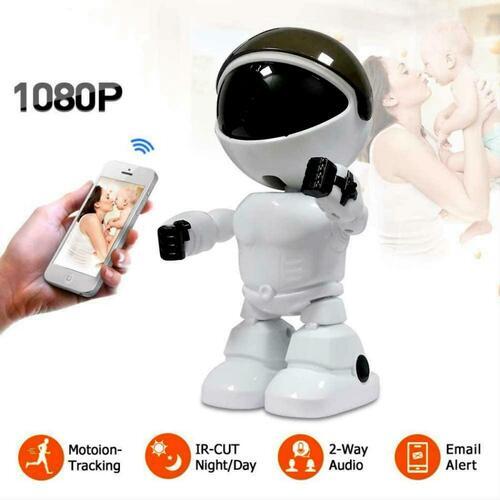 Robot camera WIFI senza fili videosorveglianza telecamera IP Sicurezza domestica Robot camera WIFI senza fili videosorveglianza telecamera IP Sicurezza domestica