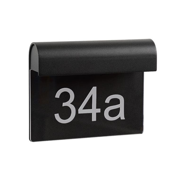 Kinkiet zewnętrzny THESI LED 6W Ciepła biel 220lm czarny wym:16x20x8,5cm IP54 Lucide