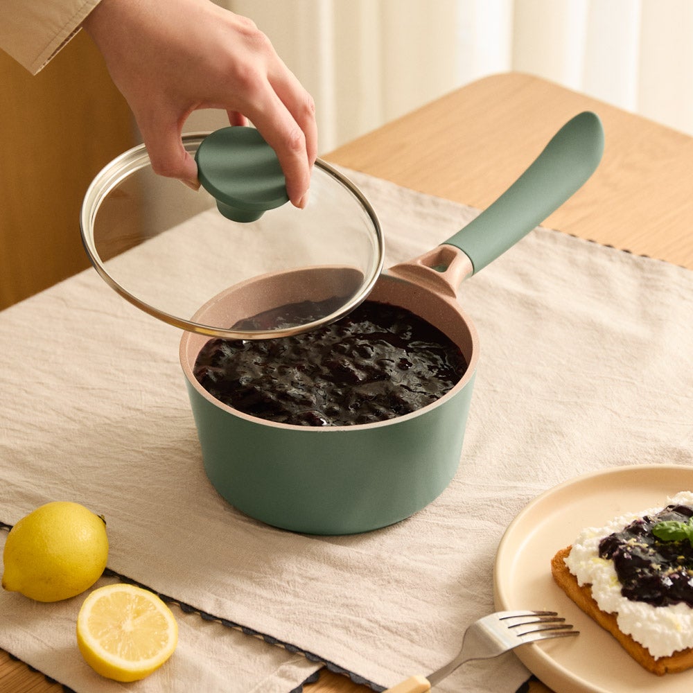 CREATE - SAUCEPAN STUDIO - Rondel z odlewanego aluminium z powłoką ceramiczną - Sauge