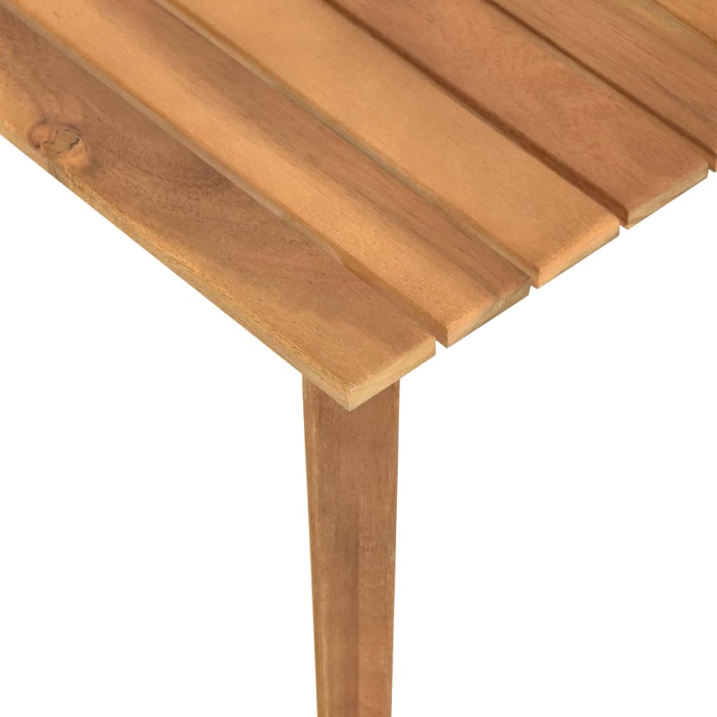 Table basse，Table d'appoint, Table de Salon de jardin 60x60x36 cm Bois solide d'acacia823345 - 4