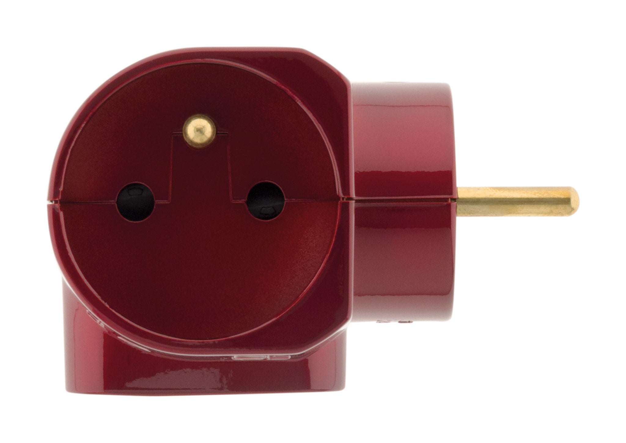 Multiprise 4 prises latérale 2x16A + 2x6A - Rouge - Zenitech - 7