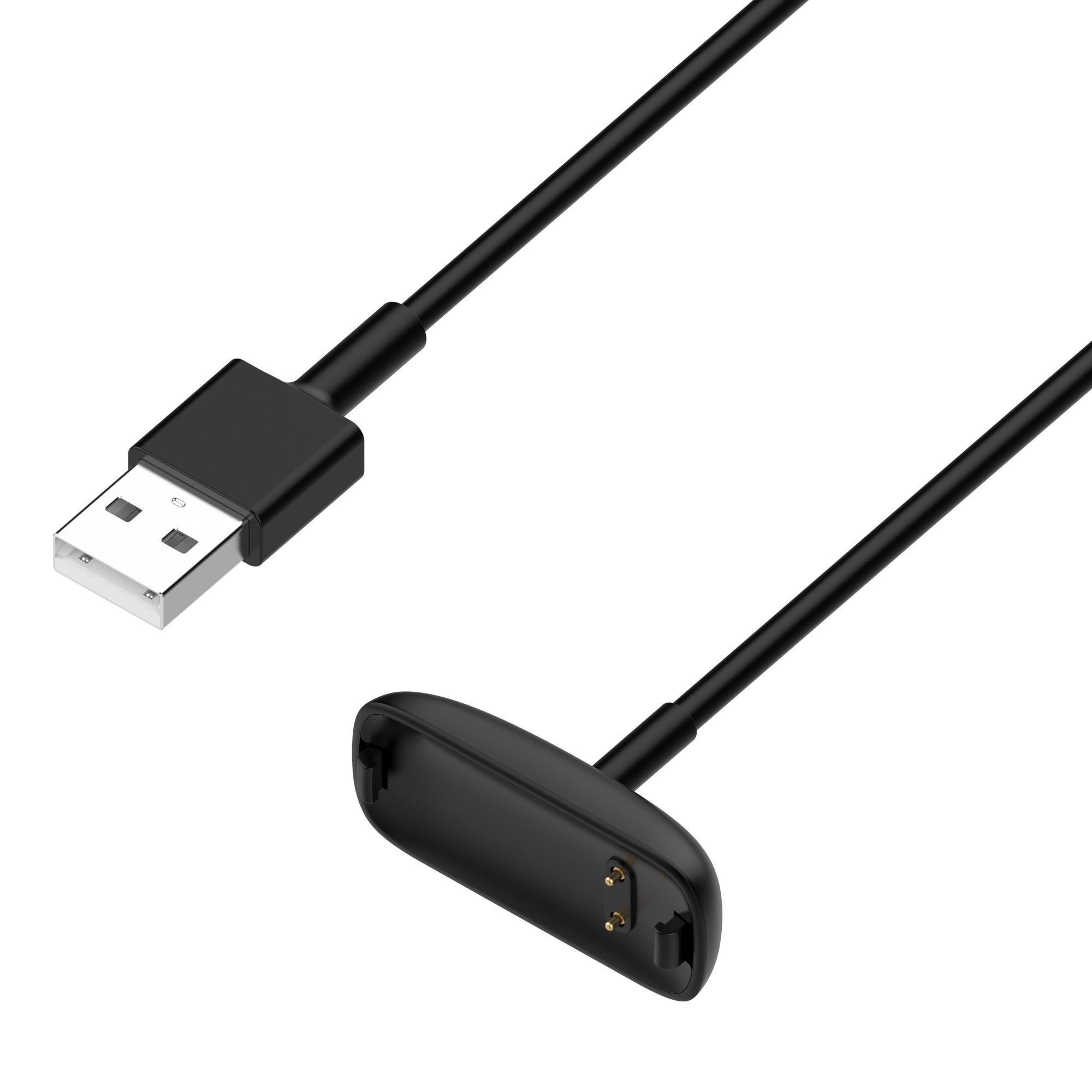Cavo Di Ricarica USB Per Fitbit Charge 2 – Nero – Lunghezza 50 Cm – Vhbw