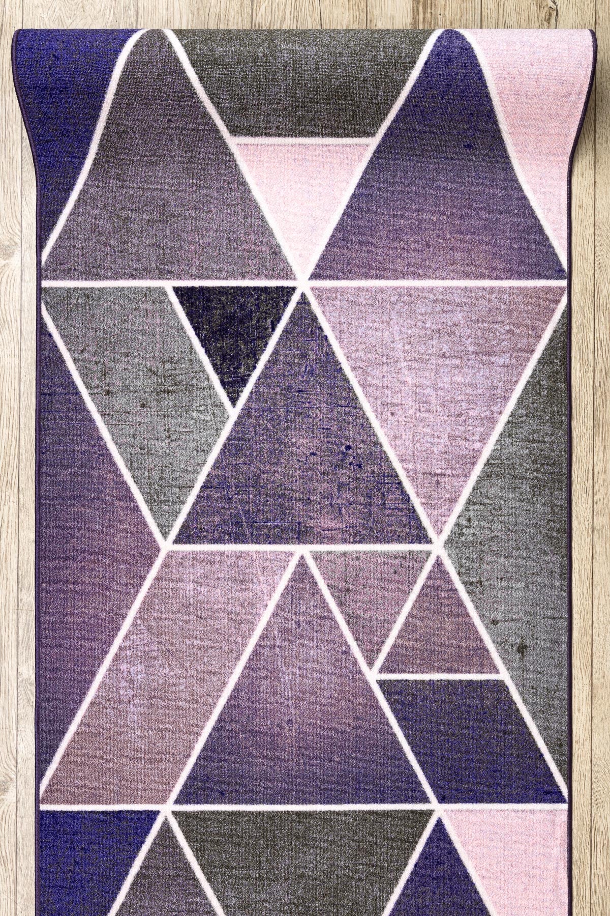 Traversa anti-alunecare TRIANGLE gumă violet 100 cm 100x570 cm | Leroy ...