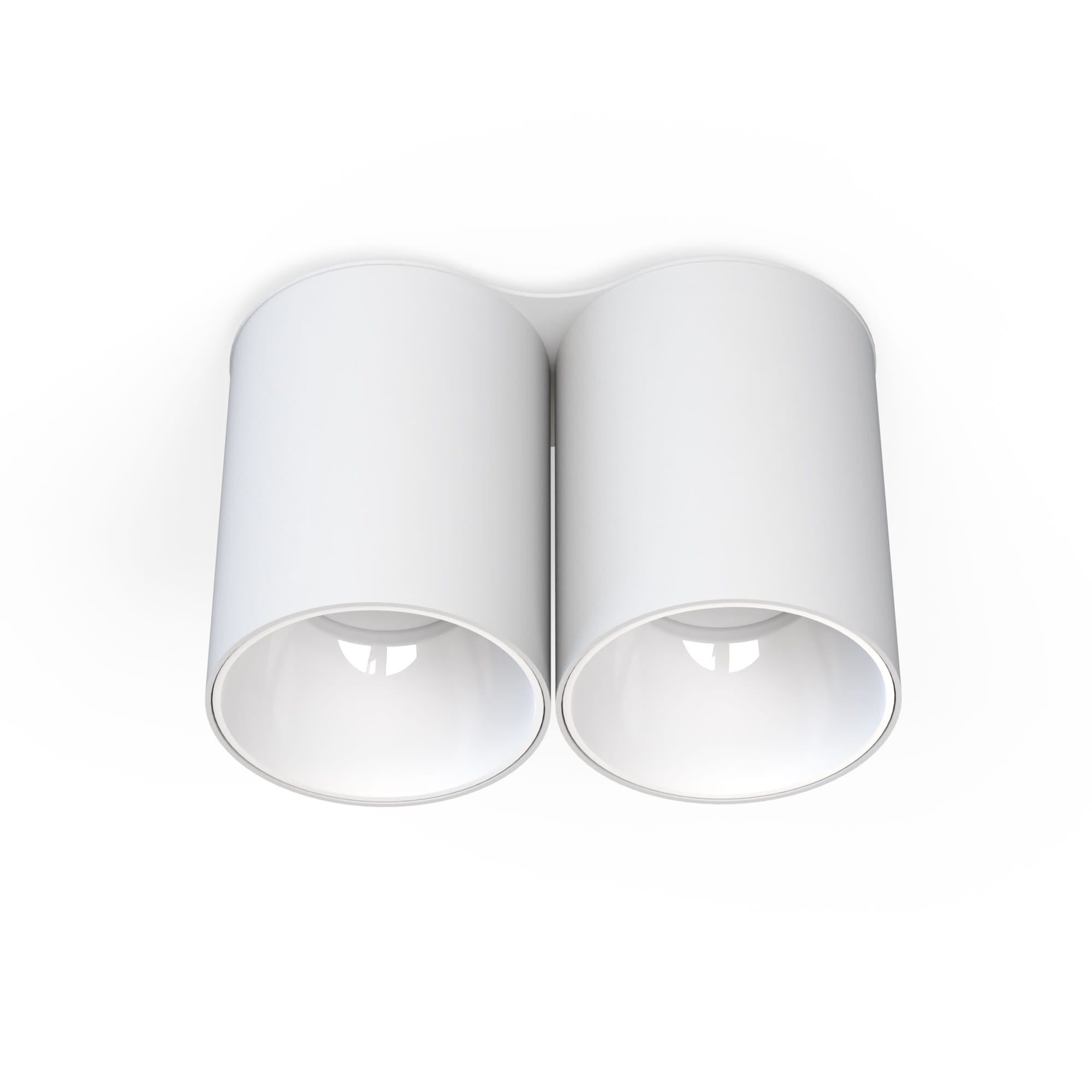 Reflektor sufitowy spot natynkowy Eye okrągły biały 2xGU10x10W wym: 9 x 18 cm metal Nowodvorski Lighting