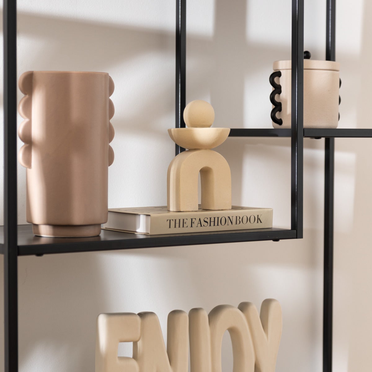 Déco à poser Wavy bliss H.18cm céramique - Atmosphera créateur d'intérieur - 2