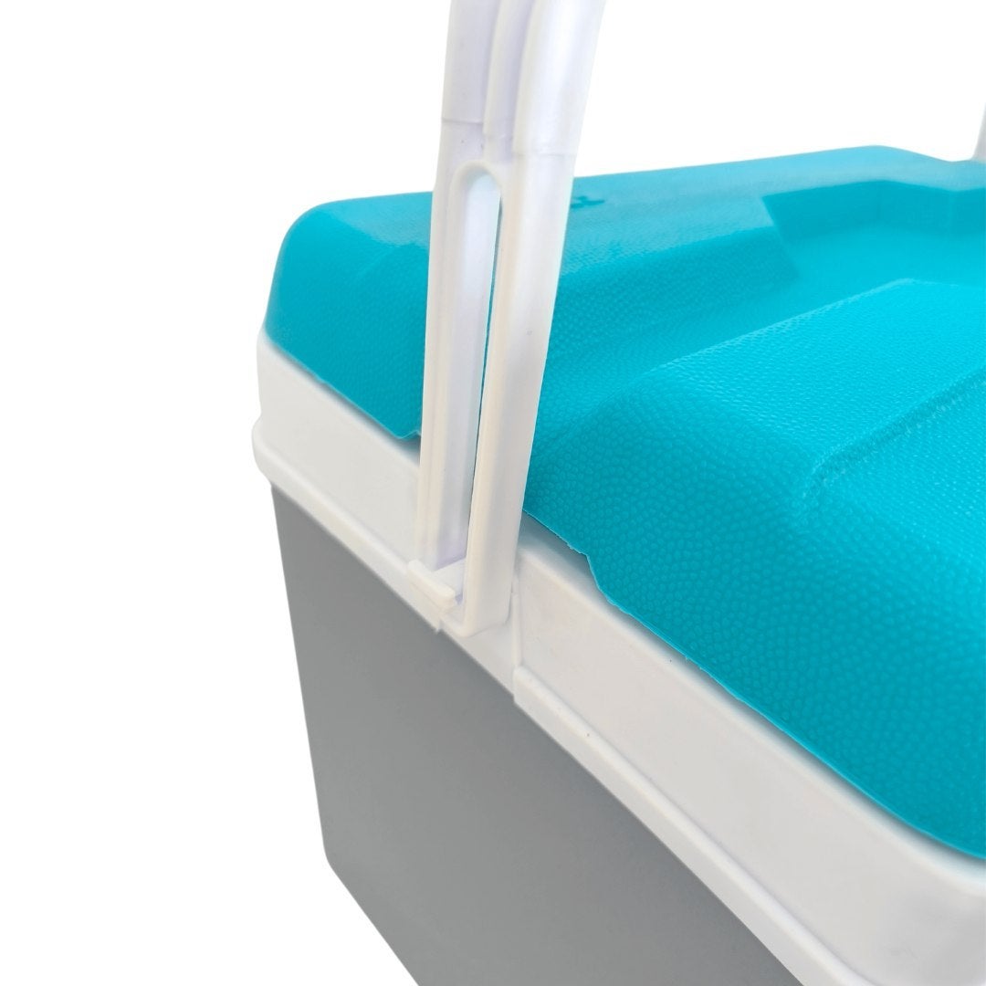 Glacière en plastique solide 35 litres eda - Bleu - 5