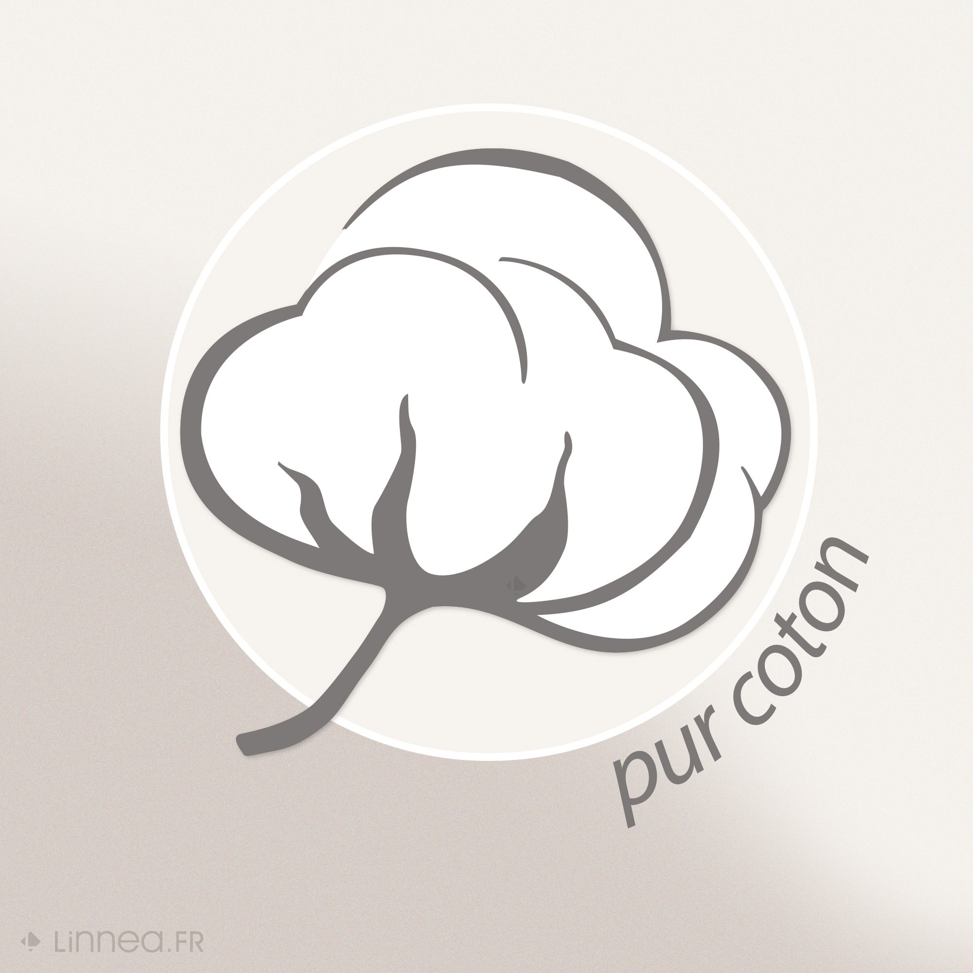 Serviette de toilette 50x100 cm pur coton collection LEOPARD beige - 6