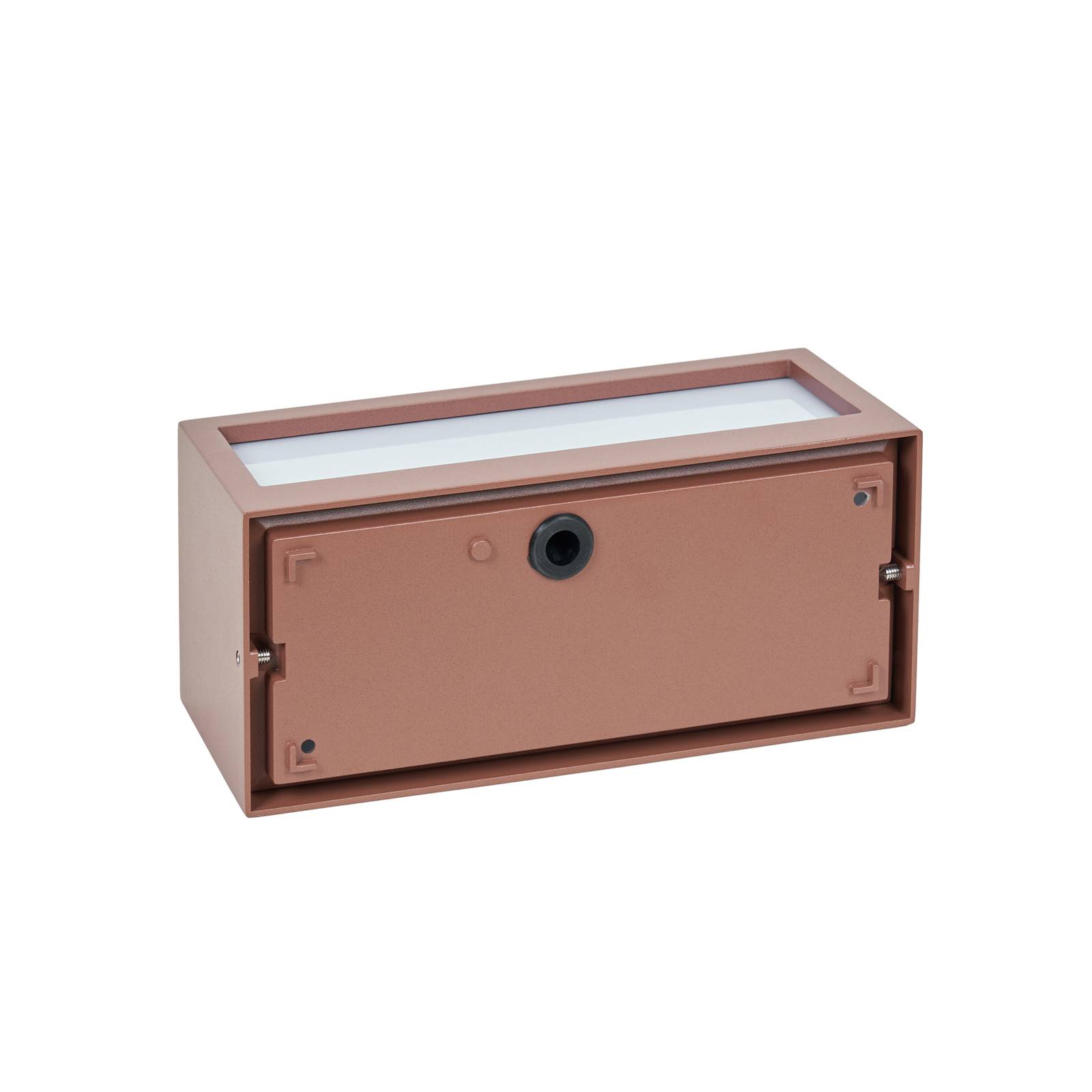 Lucande applique d'extérieur Bente, couleur rouille, largeur 25 cm, IP54, Applique Murale Exterieur, Luminaire Exterieur, Lampe Jardin, Eclairage - 8