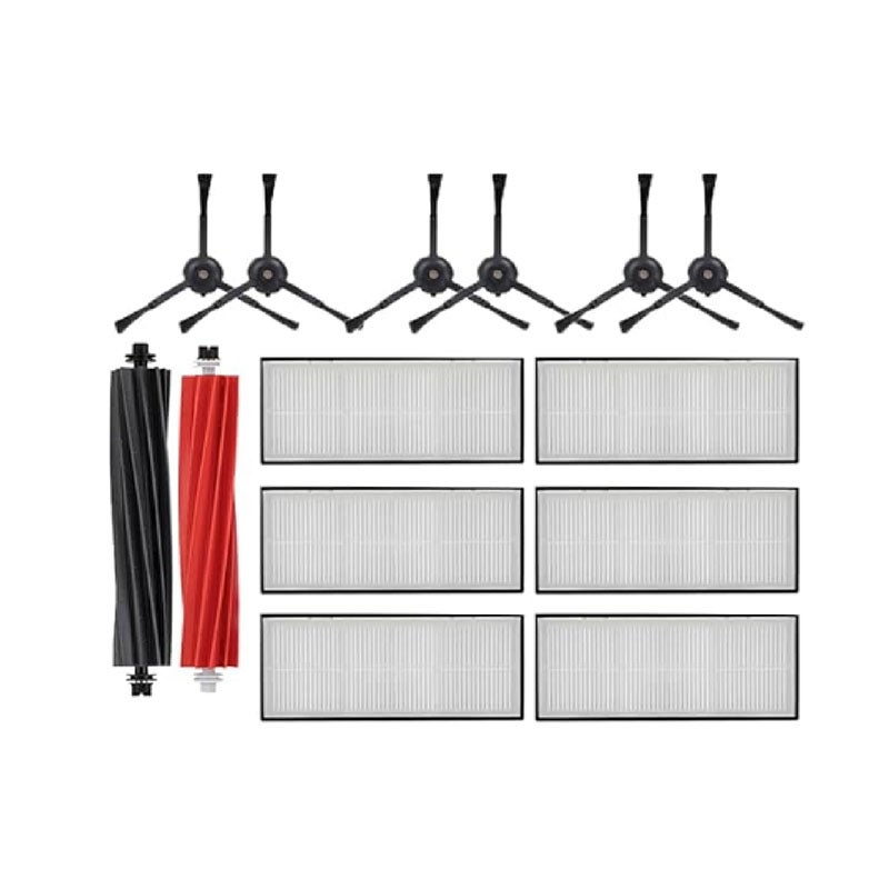 Set Di 18 Accessori Compatibili Per Roborock S7 MaxV Ultra / T7 / S7 Pro. Spazzole, Filtri, Panni E Tool Di Pulizia.