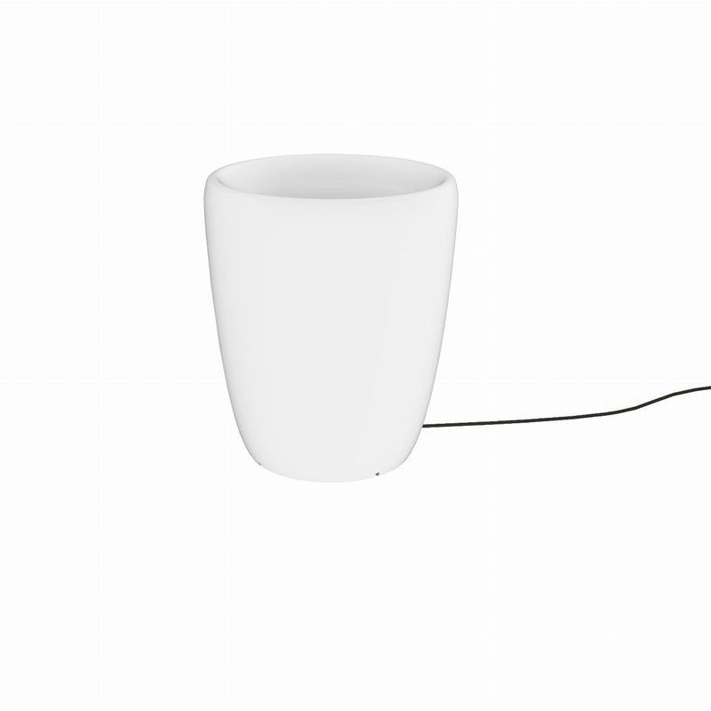 Lampa podłogowa stojąca Flowerpot biała 1xE27x60W wym: 41 x 35 x 35 cm tworzywo sztuczne Nowodvorski Lighting
