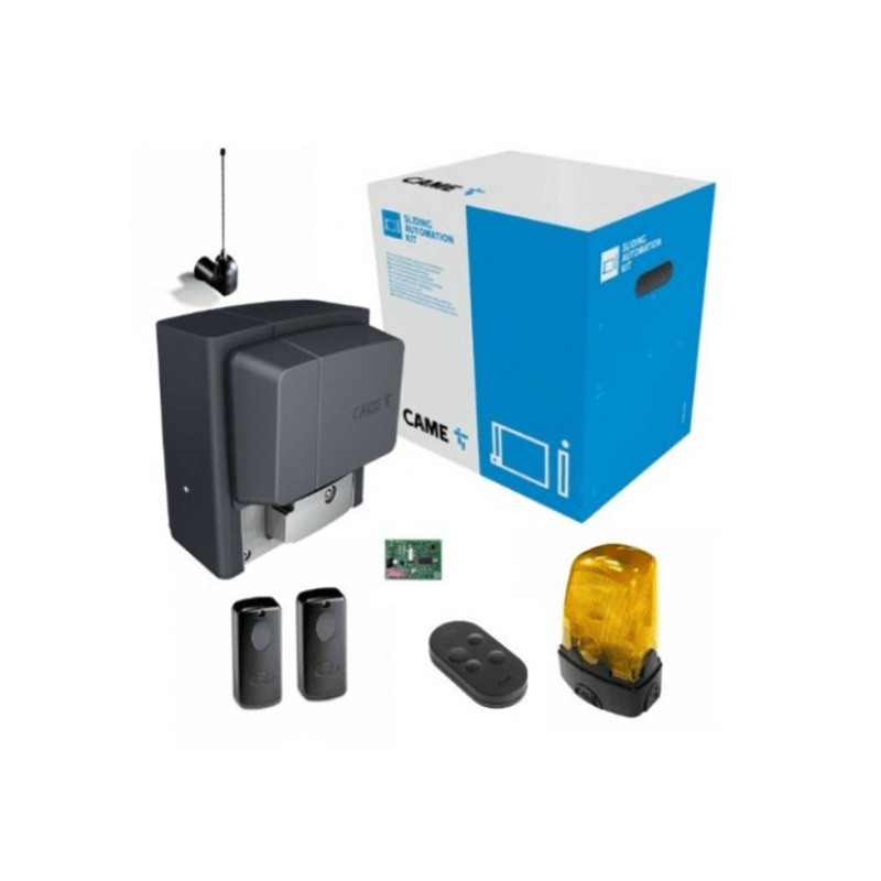 CAME U2313 Kit automazione cancello scorrevole motore BX708AGS 800Kg 230V (ex BX-78) automatismo con telecomando - fotocellula - accessori - 6