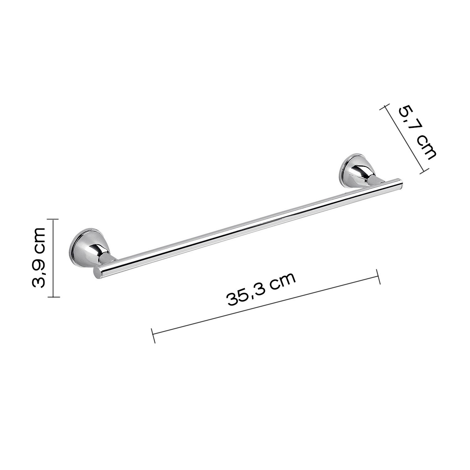 Porte-serviettes 35 cm Gentiane - 3