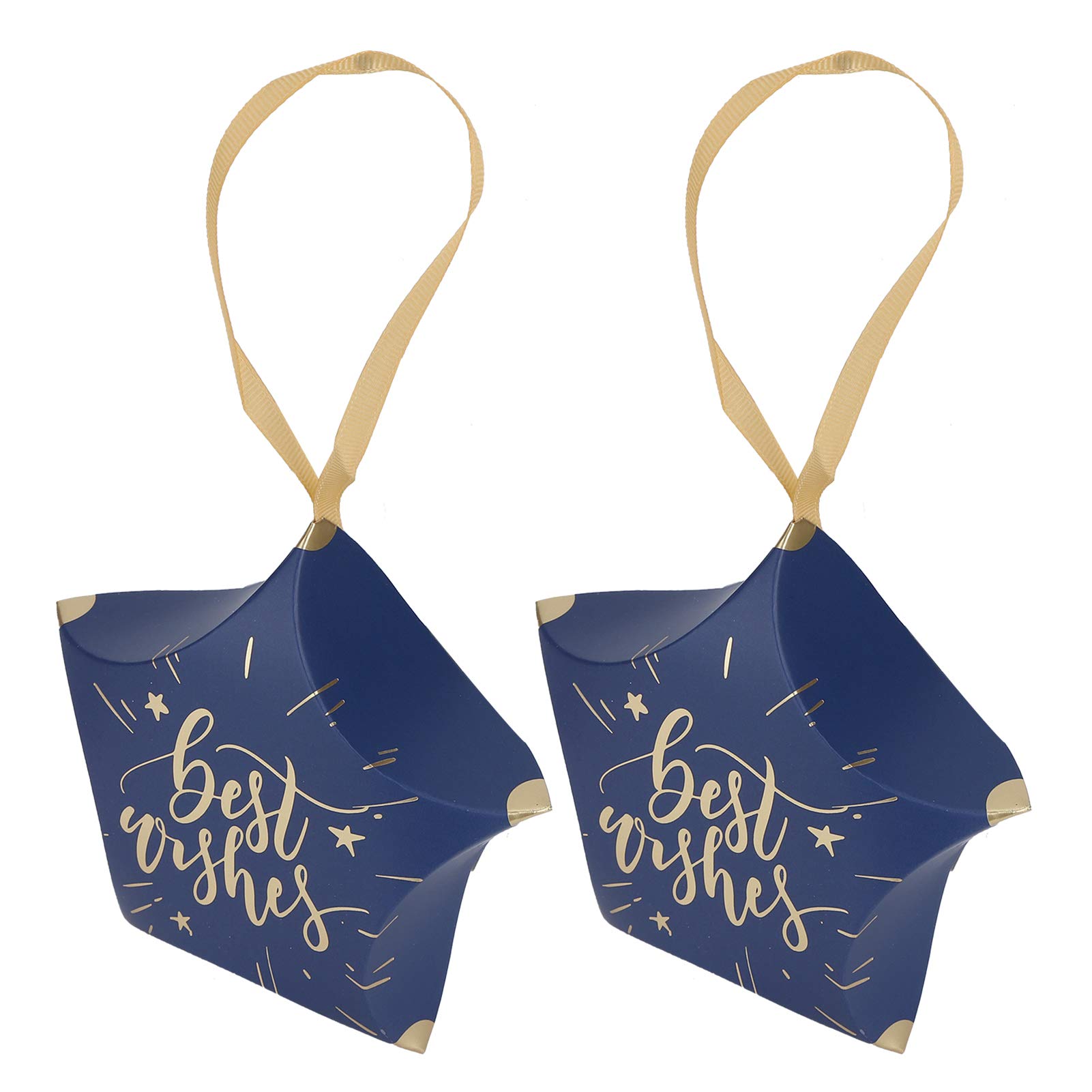 Boîte à Bonbons Transparente En Forme D'étoile, 25 Pièces