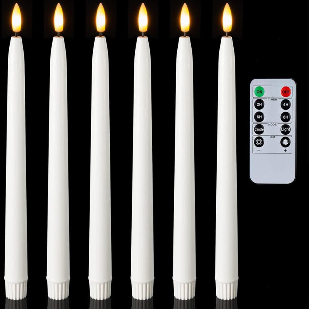 Topsics Lot de 4 bougies coniques Tears de 25,4 cm - Noir - Saignement pour Halloween - Bougies sur le thème de l'horreur