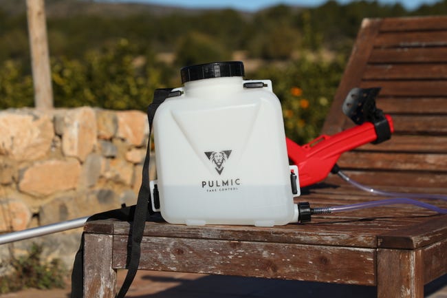 A Batería Mochila De Pilas Pulmic PULMIC Pulverizador Eléctrico