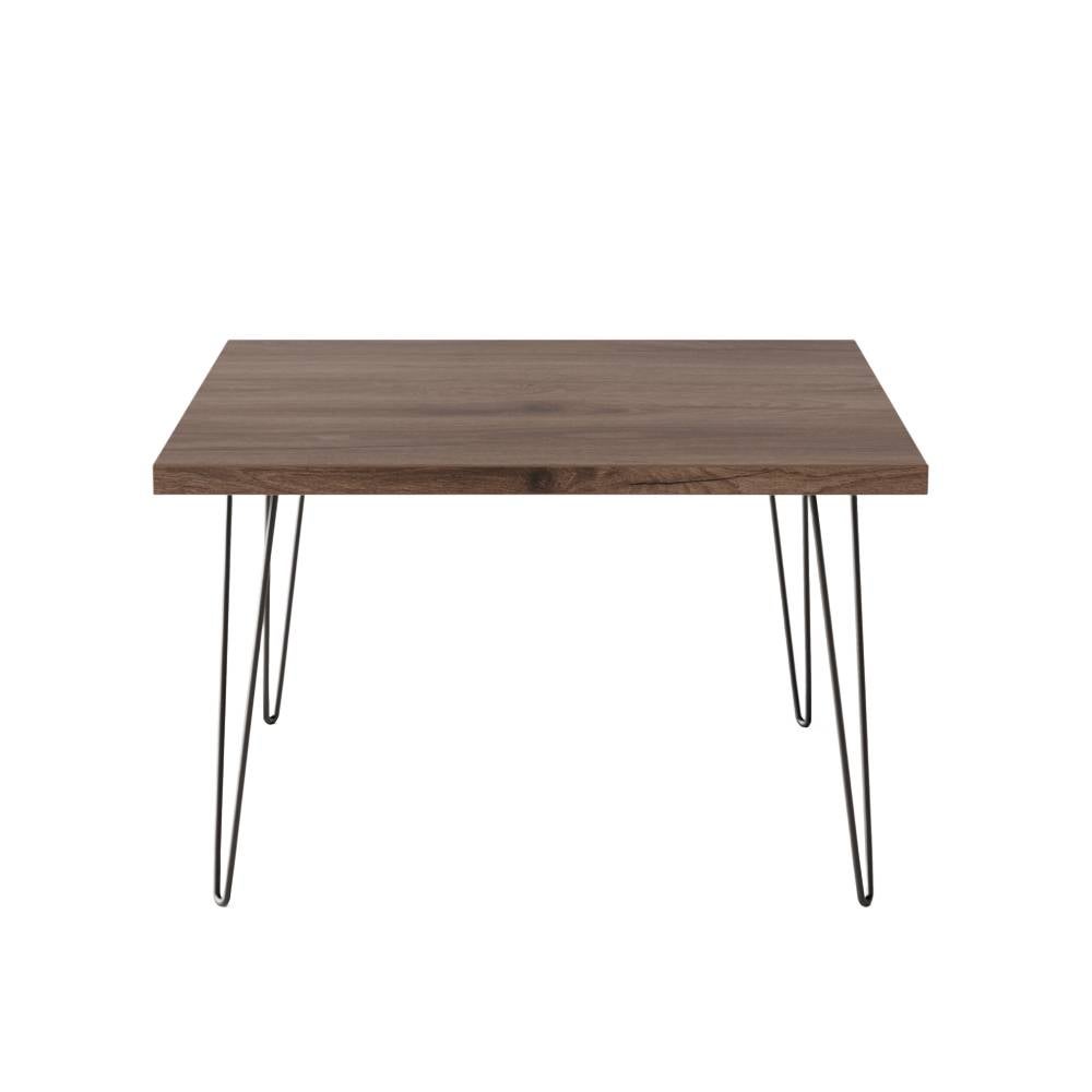 KOLM Stolik kawowy VIDA 68 x 68 cm do salonu, pokoju Dąb Czekoladowy