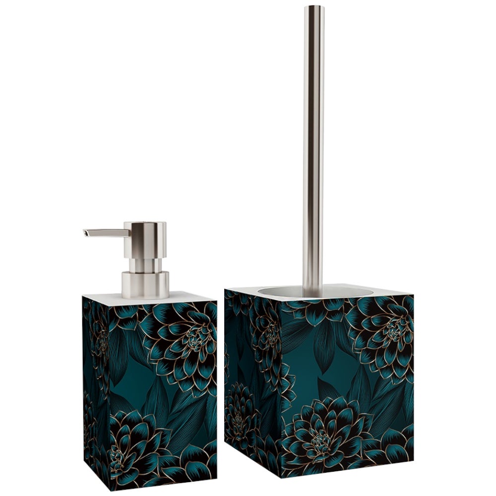 Ensemble D'Accessoires De Salle De Bain - Blanc Ensemble D'Accessoires
